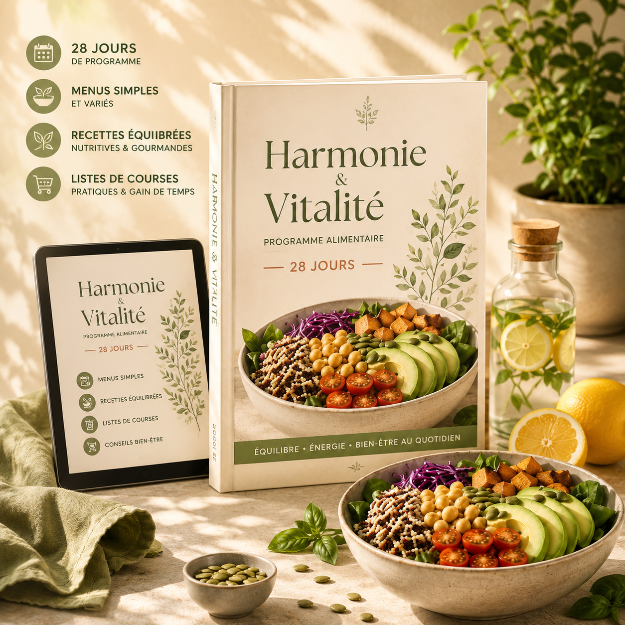 Harmonie & Vitalité – 28 jours pour transformer votre alimentation